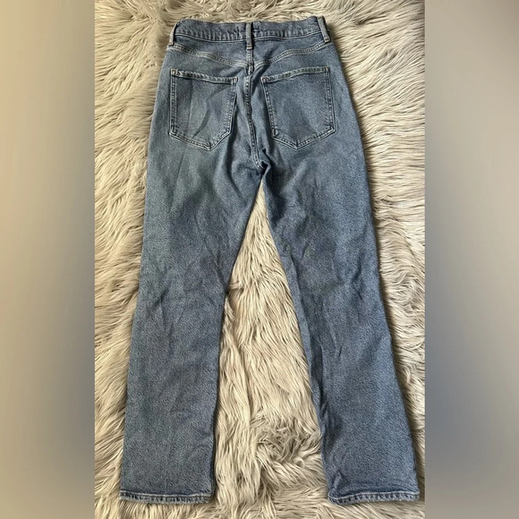AGOLDE Riley High Rise Straight Crop in Whiplash Size 27 - Picture 6 of 11